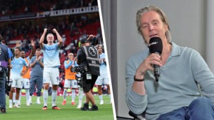 Jan Age Fjörtoft (re.) würde seinem Landsmann Erling Haaland den Goldenen Ball geben. 