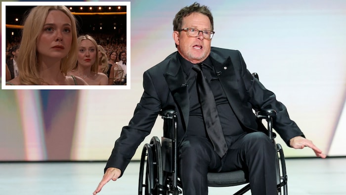 Hollywoodstars wie Elle Fanning standen die Tränen in den Augen, als Michael J. Fox bei den ...