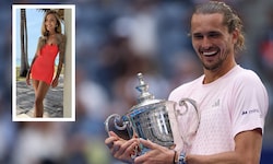 Auch Sophia Thomalla (links) freut sich mit Partner Alexander Zverev.
