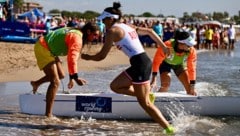 Magdalena Lobnig holte im Vorjahr Gold im Beachsprint.