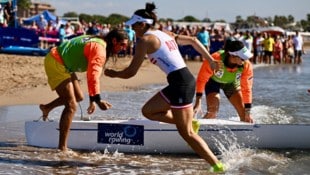 Magdalena Lobnig holte im Vorjahr Gold im Beachsprint.