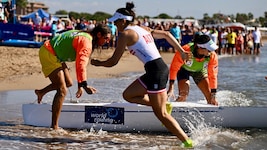 Magdalena Lobnig holte im Vorjahr Gold im Beachsprint.