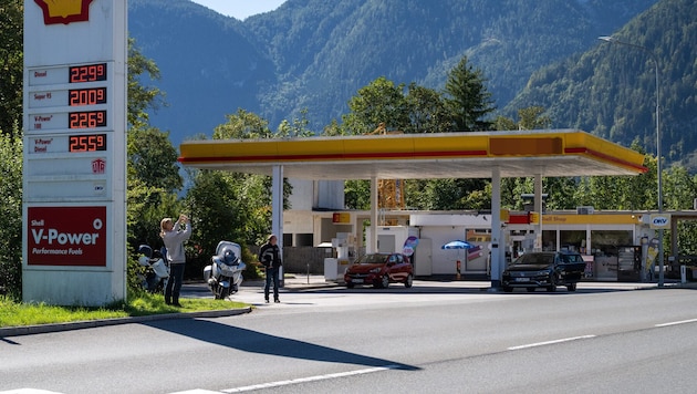 Auch in Lofer muss man viel für den Sprit blechen.