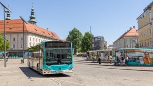 In der Mobilitätswoche werden Busse gefördert.