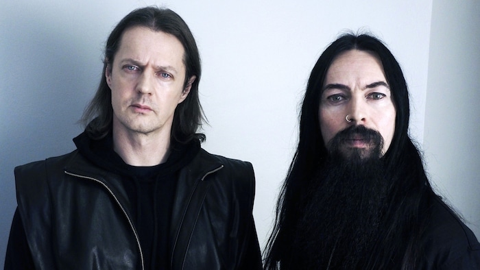 Sigurd „Satyr“ Wongraven (l.) mit seinem langjährigen Freund und Schlagzeuger Kjetil „Frost“ ...