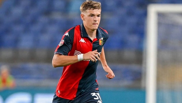 David Puczka feierte sein Debüt in der Serie A.