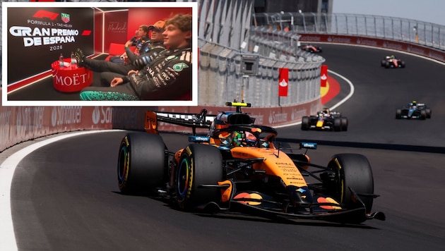 Lando Norris steht nach dem Formel-1-Rennen in Madrid im Fokus.