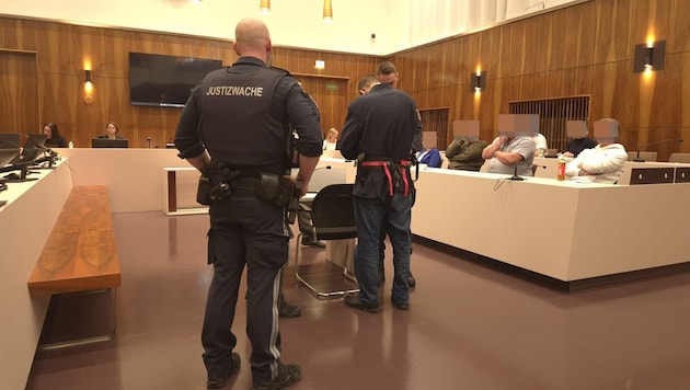 Der 34-jährige Steirer vor dem Geschworenengericht in Graz