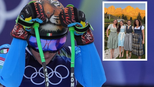 Für Ski-Star Federica Brignone war nach der erneuten Operation erstmal Krafttanken angesagt.