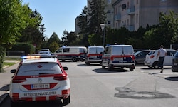 Der Angreifer wurde tödlich getroffen, die schwer verletzte Frau kam ins Krankenhaus.
