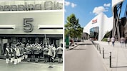 Auf der grünen Wiese entstand vor 50 Jahren die Shopping City Süd. Kurz nach der Eröffnung waren ...