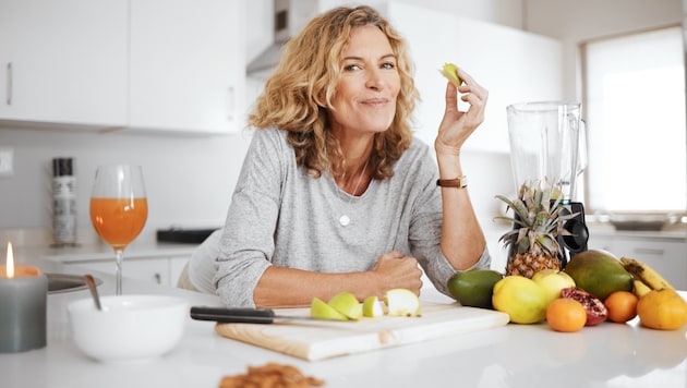Im „Wechsel“ ist es wichtig, durch richtige Ernährung die Vielfalt der Darmbakterien zu ...