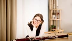 Die Musikerin Johanna Bilgeri. 