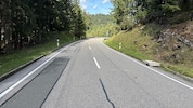 Die Spuren des Unfalls ziehen sich über 65 Meter.
