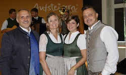 Das Dreamteam hinter dem Volkskultur-Spektakel: Giuseppe Perna, Astrid Perna-Benzinger, ...