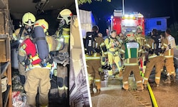 Die alarmierte Feuerwehr konnte die Situation rasch unter Kontrolle bringen.