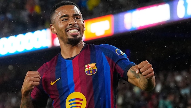 Auch Gabriel Jesus durfte sich in die Torschützenliste eintragen.