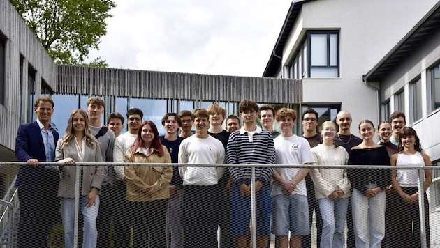 22 Studierende starteten im September ihr Studium am Campus in einem von vier technischen ...
