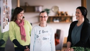 Magdalena Ganahl in ihrem Arbeitsumfeld.