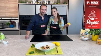 Max Impertro und Tanja zaubern gemeinsam selbstgemachte Tortellini mit Ricottafüllung.