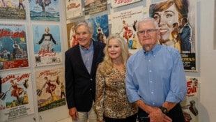 Die ehemaligen Kinderdarsteller Nicholas Hammond, Kym Karath und Duane Chase (v.l.n.r.) reisten ...