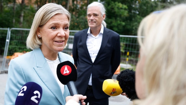 Die Sozialdemokratin Magdalena Andersson war schon einmal Schwedens Regierungschefin.