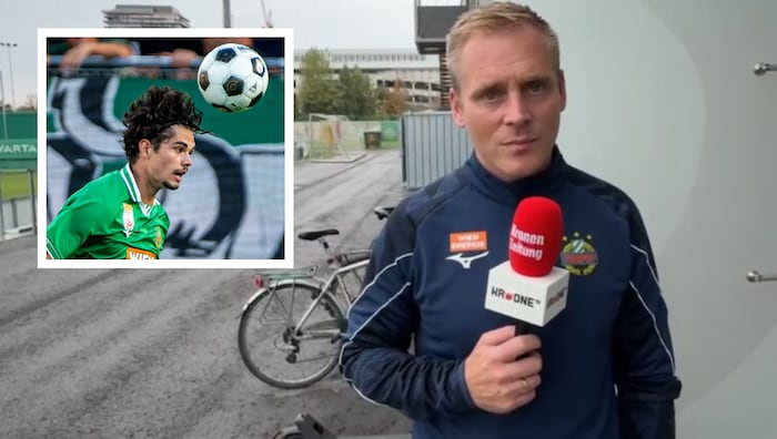 Rapid-Trainer Johannes Hoff Thorup zeigt sich fassungslos über die Einberufung von Jakob ...