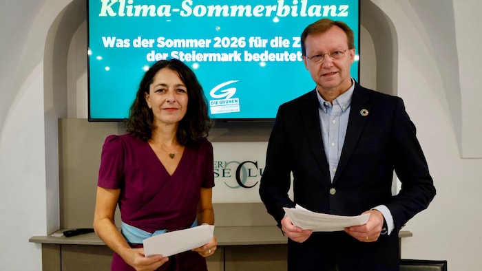 Sandra Krautwaschl und Gottfried Kirchengast.
