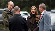 Prinz William und Prinzessin Kate reisten am Donnerstag auf die schottische Insel Bute und ...