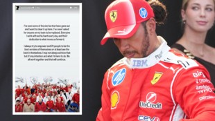 Lewis Hamilton wehrt sich gegen kursierende Berichte.