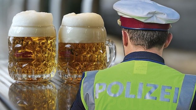 Das Anstoßen vor Dienstschluss wurde intern gemeldet und brachte dem Beamten eine Geldbuße ein.