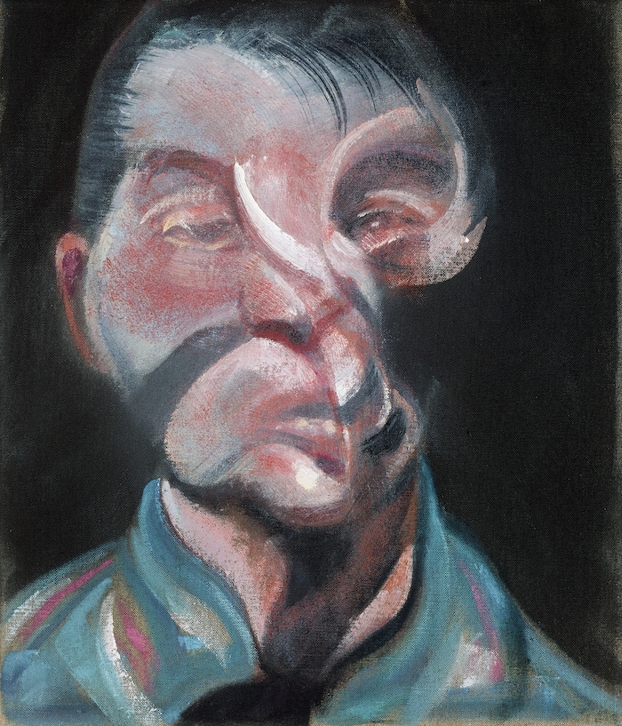 Francis Bacon Selbstporträt, 1972 35,5 × 30,5 cm, Öl auf Leinwand