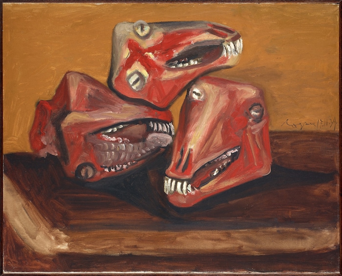 Pablo Picasso Drei Lammköpfe, 1939 65 × 81 cm, Öl auf Leinwand