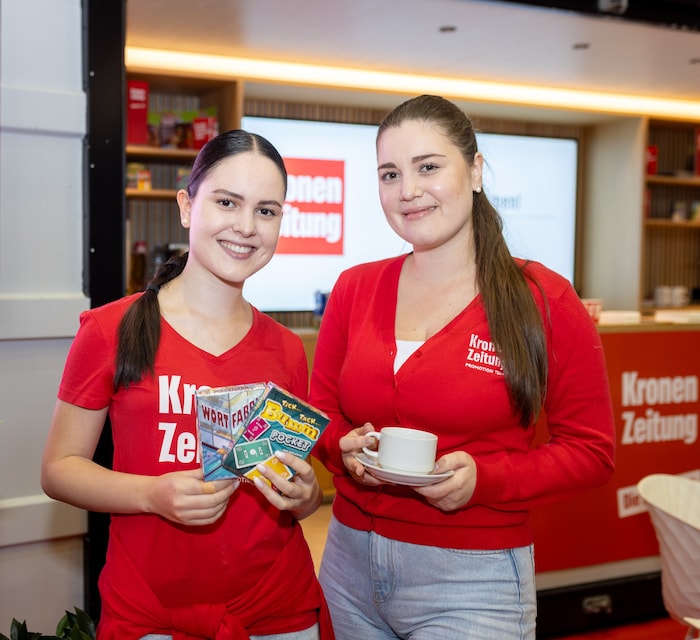 Beim „Krone“-Stand in der Messehalle 1 können sich Leser informieren und beraten lassen.