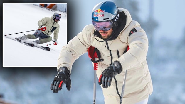 Marcel Hirscher ist zurück auf dem Schnee.