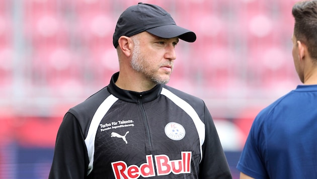 Immer aktiv an der Seitenlinie: Danny Galm.