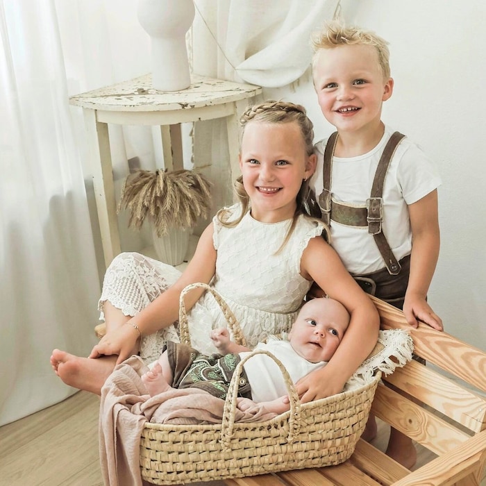 Frieda, Ernst, and Baby Rupert from Rohrmoos