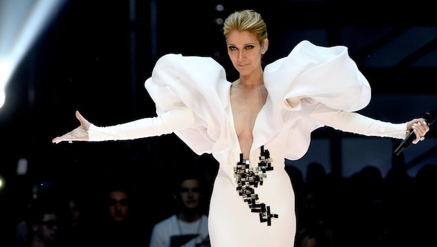 Celine Dion (hier bei einem Auftritt 2017) leidet an einer seltenen Krankheit, dem ...