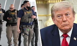 Die ICE-Behörde wurde zum Symbol der aggressiven Migrationspolitik von Donald Trumps zweiter ...