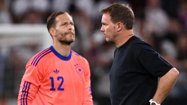 Oliver Baumann (links) wurde für die WM durch Rückkehrer Manuel Neuer ersetzt.