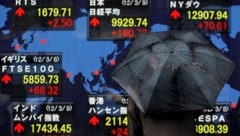 Die japanischen Währungshüter mussten auf die Entwicklungen an den internationalen Märkten ...