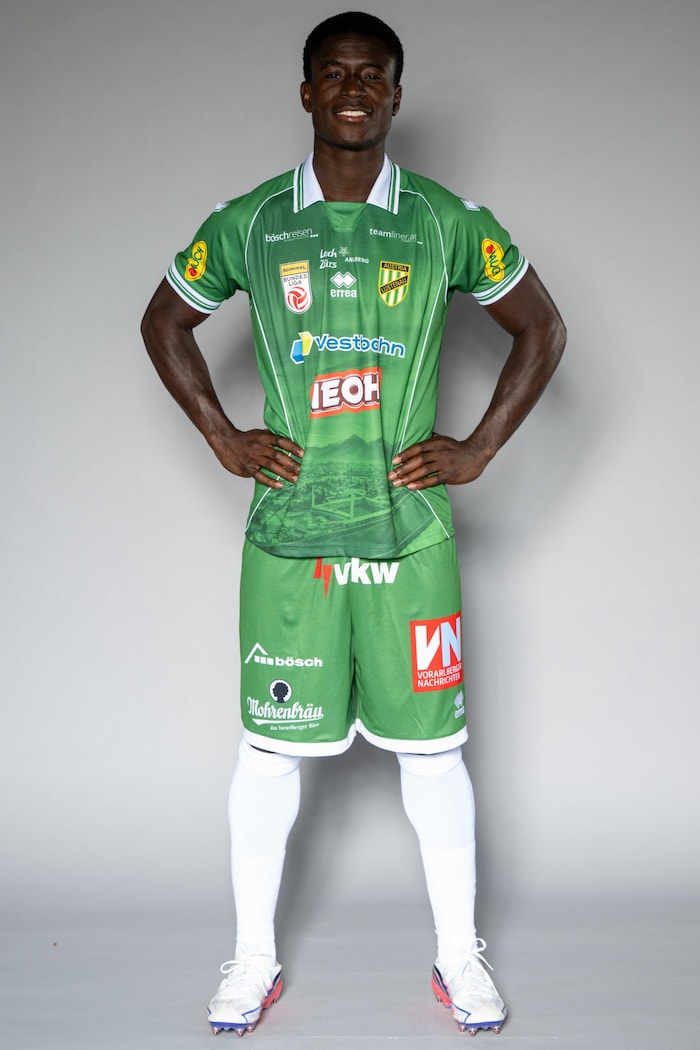 In dieser Saison ist Precious Benjamin von Hoffenheim nach Lustenau verlieren.