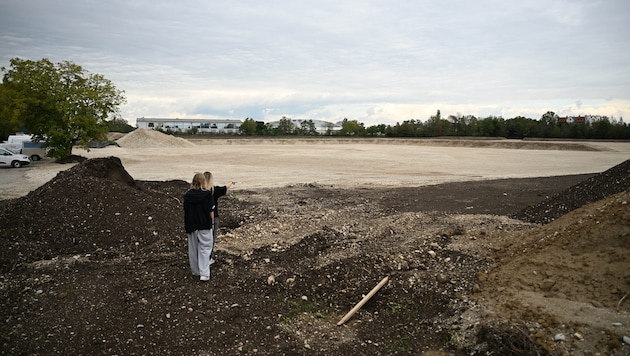 In eastern Wels, 3.5 hectares of green space will be turned into a parking lot and then into a ...
