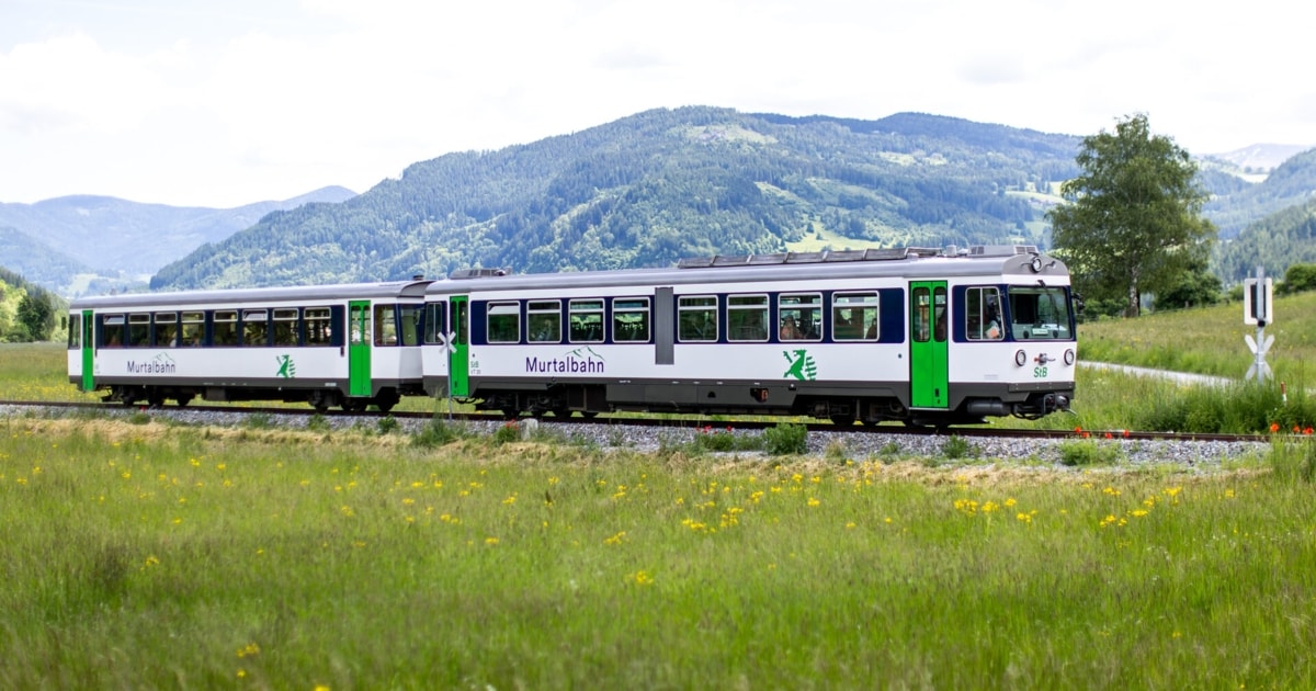Murtalbahn: Neue Züge sind jetzt auf Schiene