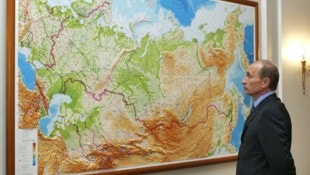 Wenn Putin auf sein Reich blickt, dann tun die neuen Grenzen seit dem Zusammenbruch der ...