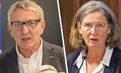 Josef Herk und Elke Kahr tauschen derzeit keine Freundlichkeiten aus.