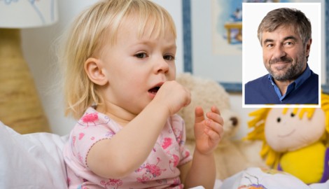 Kinderarzt Dr. Voitl beantwortet eine Leserfrage zum Thema Kehlkopfentzündung.