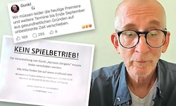 Der 63-Jährige in einem Video, das er vor wenigen Tagen auf Facebook veröffentlich hat: „Ich ...