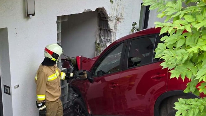Bilder des Einsatzes in Piesendorf