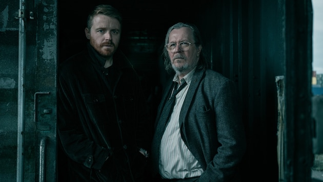 Gary Oldman und Jack Lowden